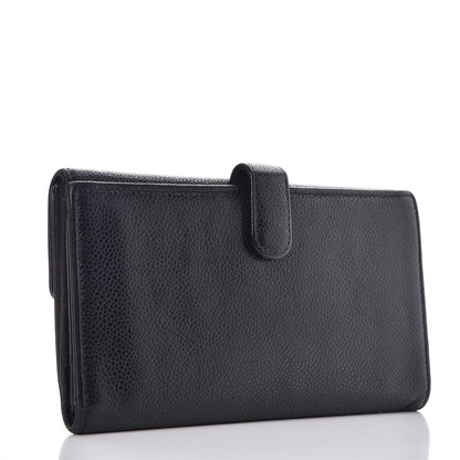 Chanel Caviar Timeless CC Large Flap Wallet Black 3 of 8