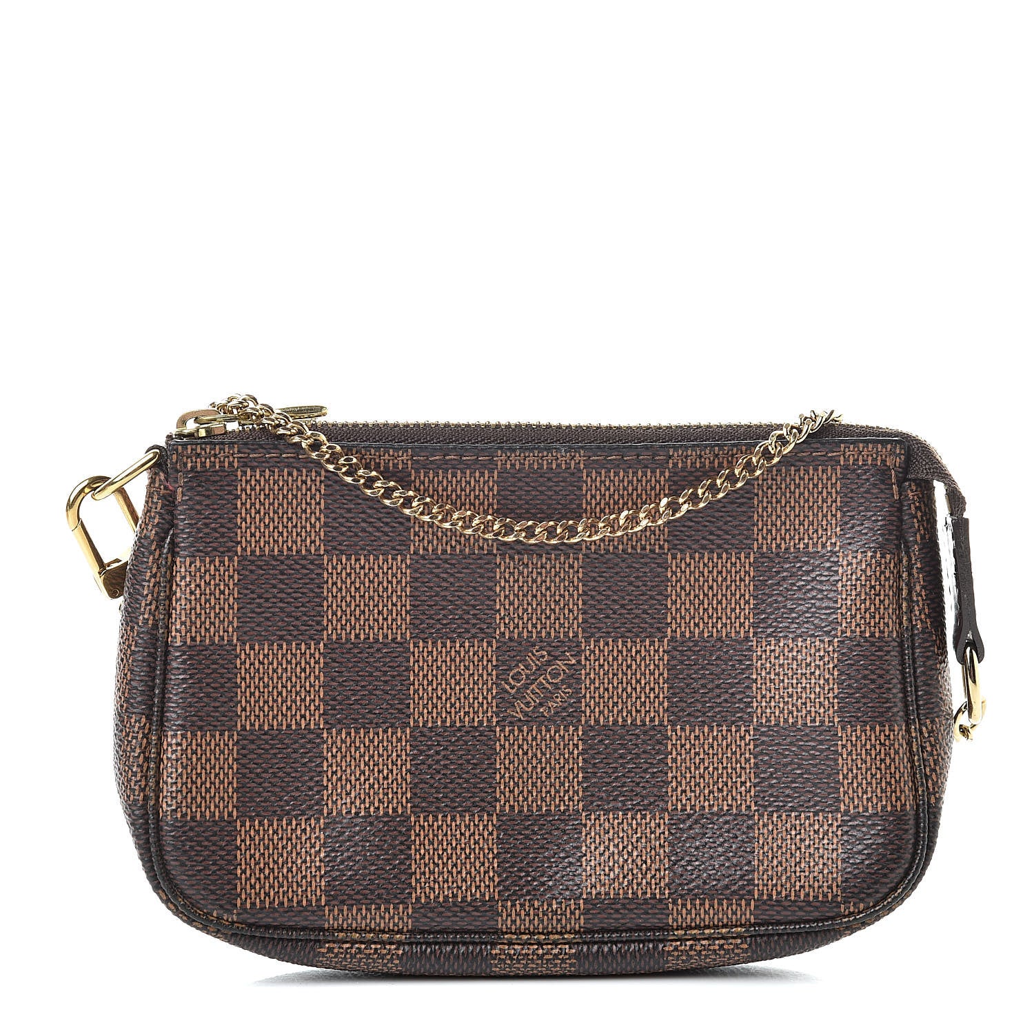 Louis Vuitton Damier Ebene Mini Pochette Accessories 1 of 8