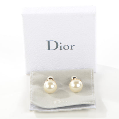 Christian Dior Pearl Mise En Dior Tribal Earrings 5 of 5