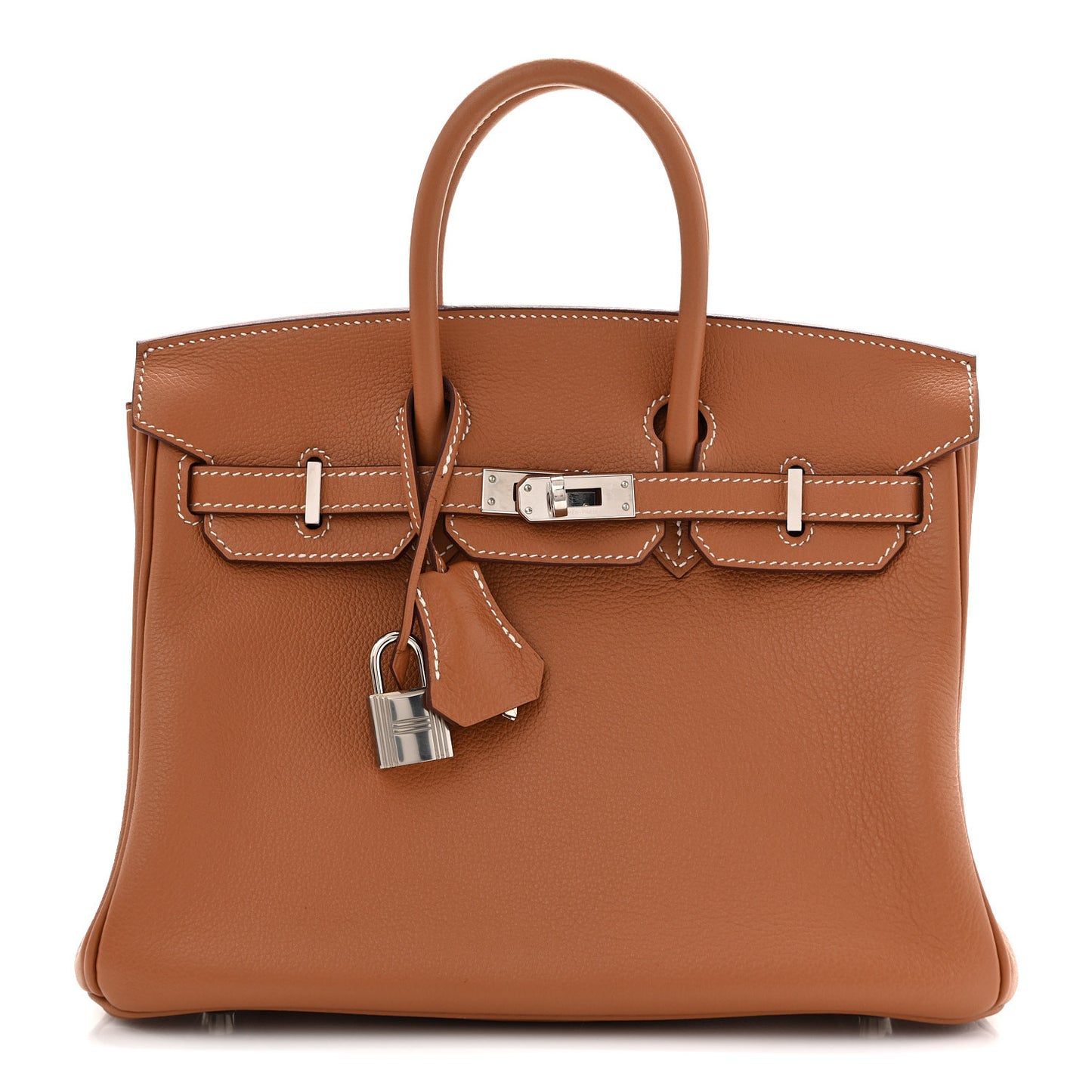 Taurillon Novillo Birkin 25 Gold