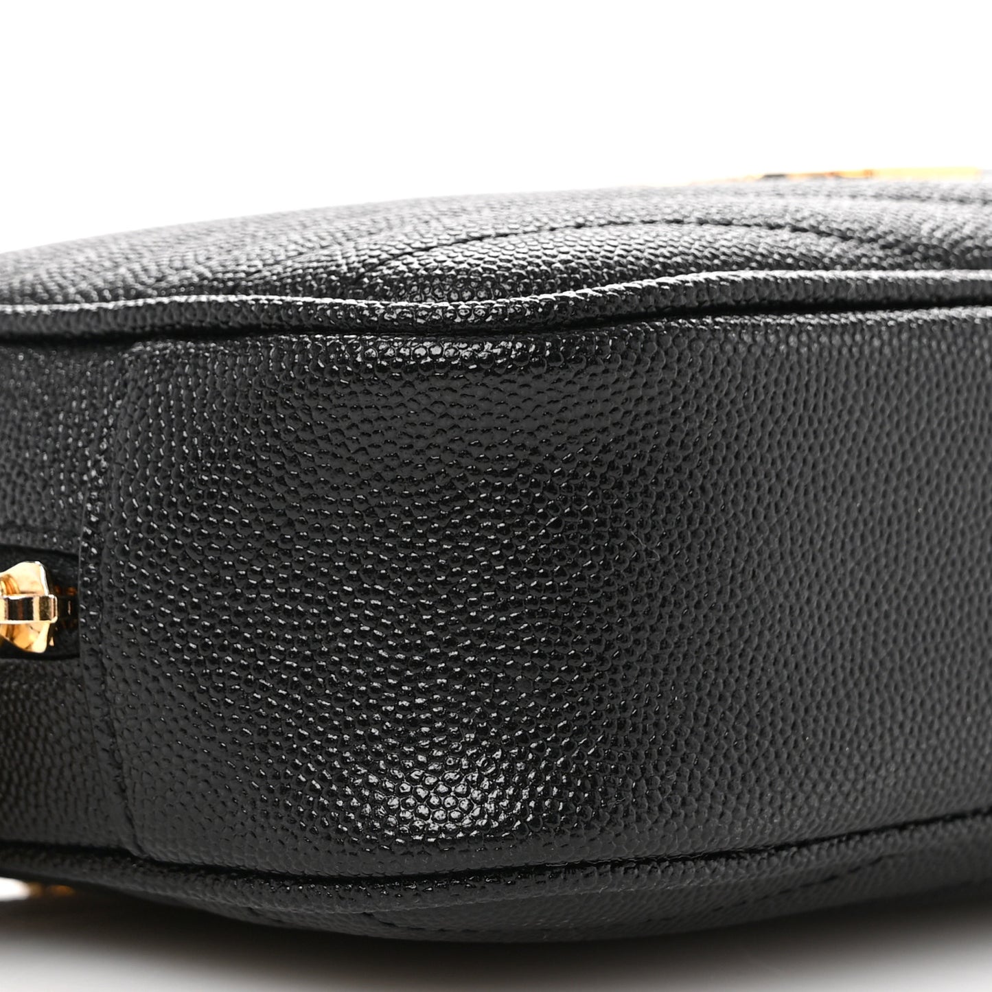 Grain De Poudre Matelasse Monogram Mini Lou Camera Bag Black