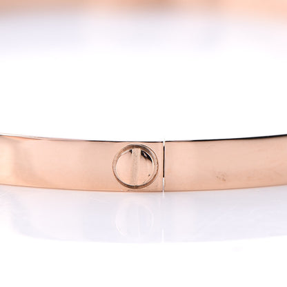 Cartier 18K Pink Gold Small LOVE Bracelet 17 4 of 10