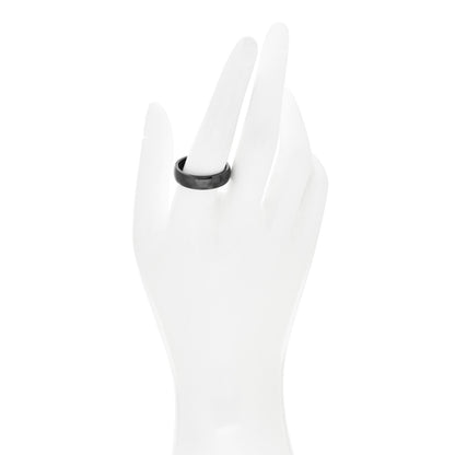David Yurman Black Titanium 6mm Classic Band Ring 61 9.5 2 of 5