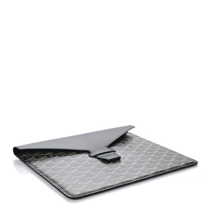 Goyard Goyardine Commando Envelope 2 Flat Large Pouch Black 4 of 6