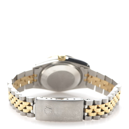 Rolex Stainless Steel 18K Yellow Gold 31mm Oyster Perpetual Datejust Watch Slate Jubilee 68273 4 of 6
