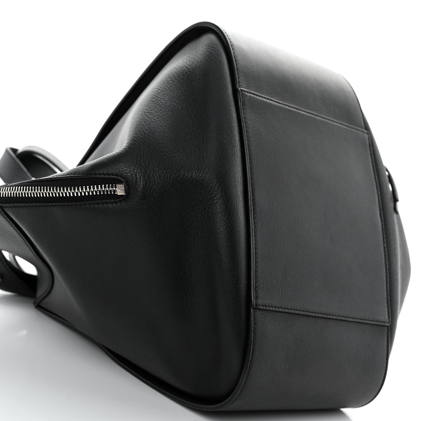 Calfskin Small Hammock Shoulder Bag Black