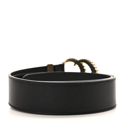 Gucci Moon Calfskin Torchon Double G 40mm Belt 85 34 Black 2 of 3