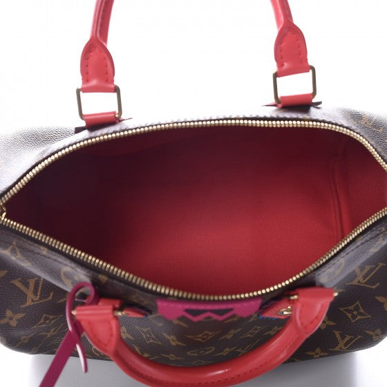 Monogram Totem Speedy 30 Flamingo
