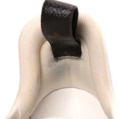 Louis Vuitton Jacquard Velvet Monogram LV Archlight Sneakers 37.5 White Blue 12 of 13
