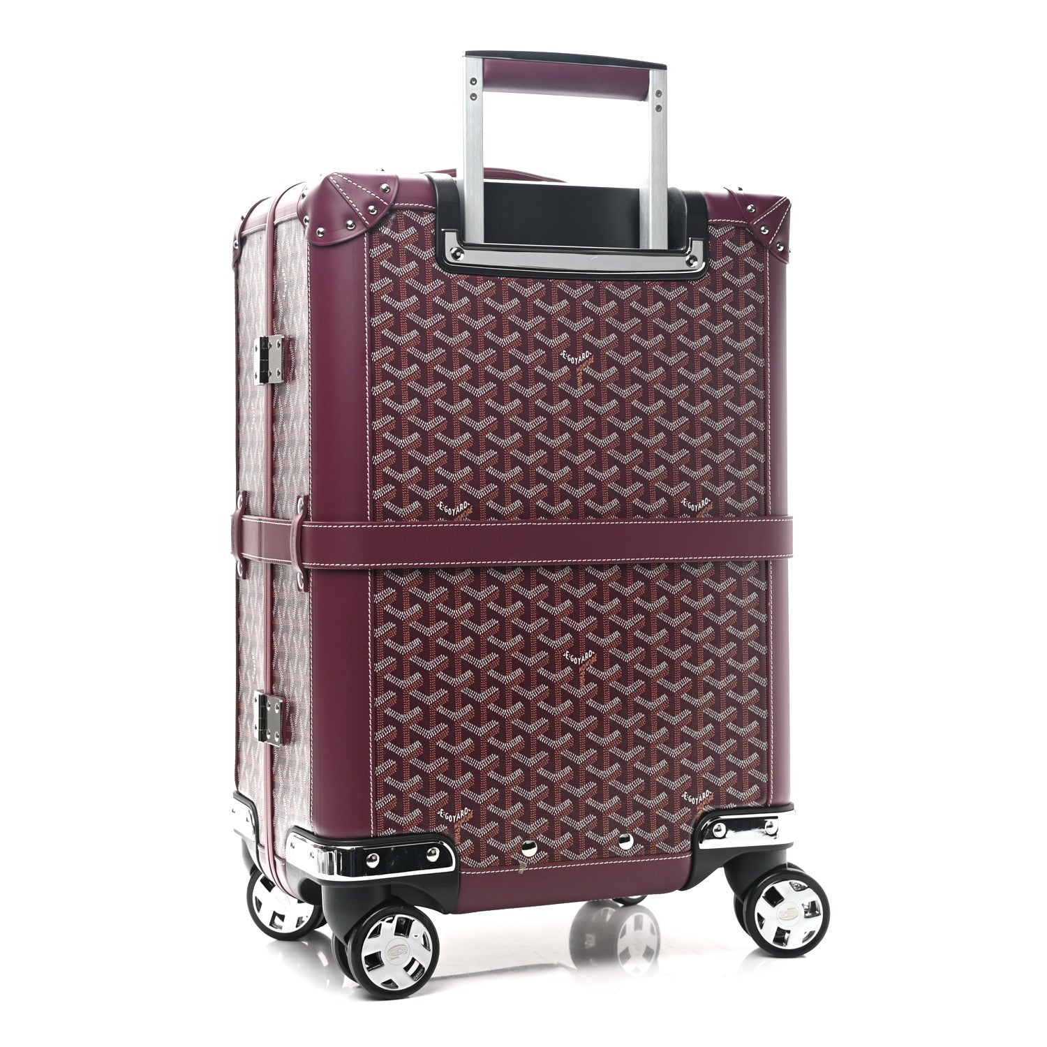 Goyard Goyardine Bourget PM Burgundy 2 of 7