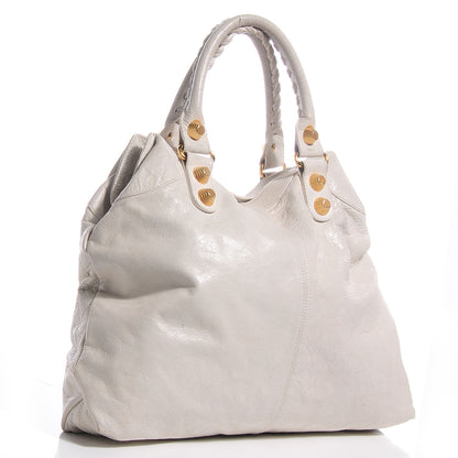 Balenciaga Chevre Giant 21 Gold Hardware Brief White 8 of 15