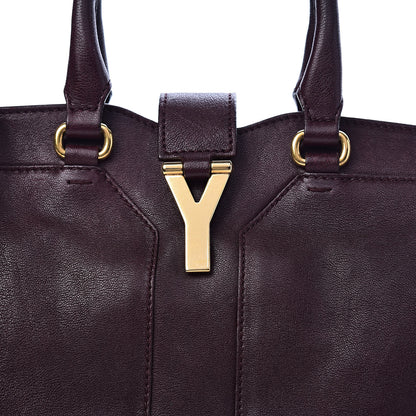 Saint Laurent Sheepskin Small Cabas ChYc Plum 17 of 17