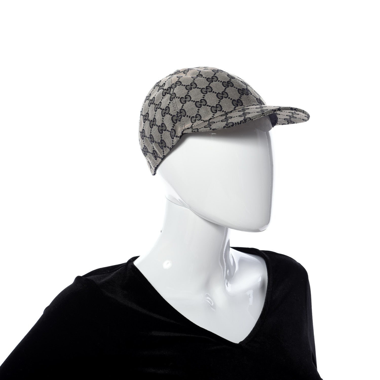 Gucci Monogram Kids GG Hat L Navy Blue 3 of 11