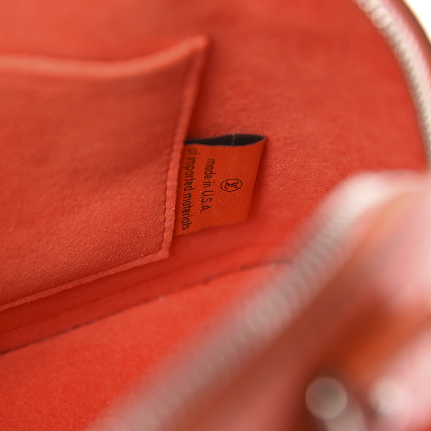 Louis Vuitton Epi Alma BB Piment 7 of 12