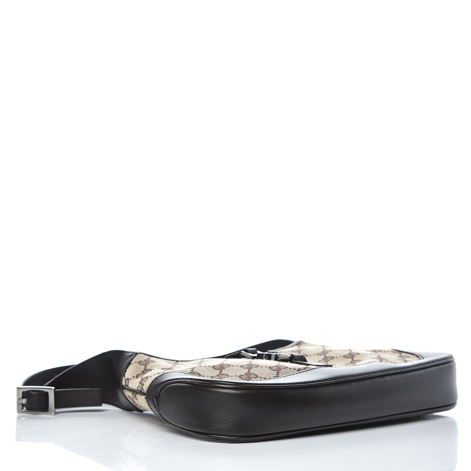 Gucci Monogram Web Small Jackie O Hobo Dark Brown 4 of 10