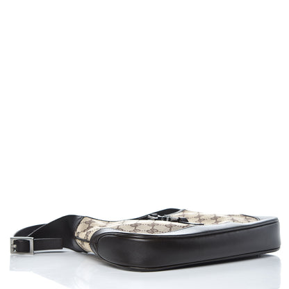 Gucci Monogram Web Small Jackie O Hobo Dark Brown 4 of 10