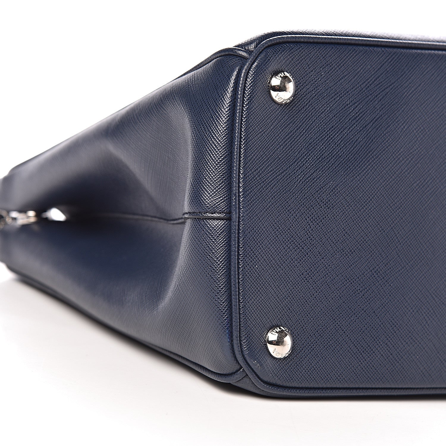 Prada Saffiano Medium Galleria Double Zip Tote Baltico 8 of 14