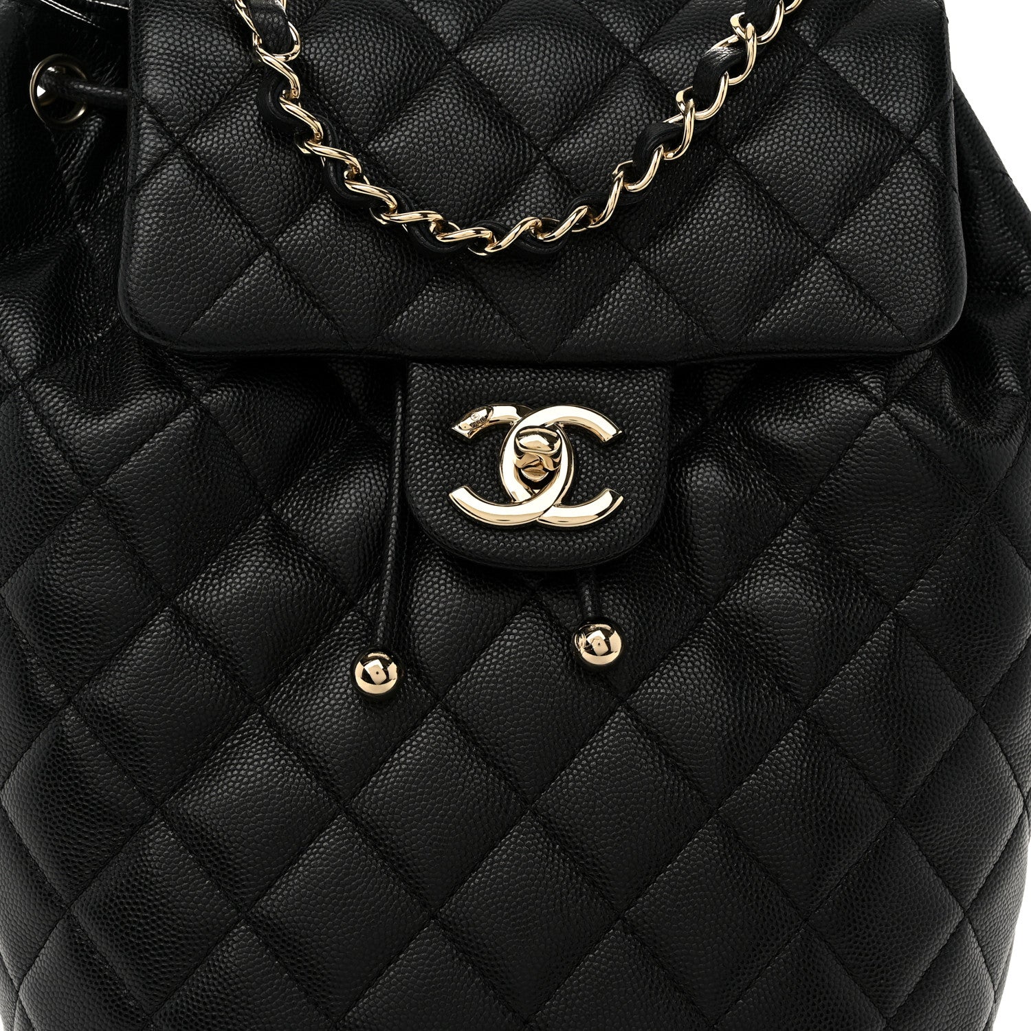 Chanel Caviar Quilted Urban Spirit Backpack Black 8 of 10