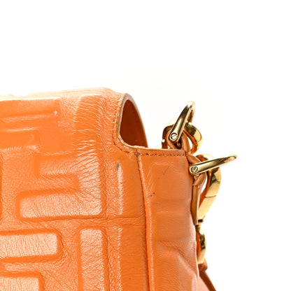 Fendi Nappa FF 1974 Embossed Baguette Clementine 14 of 14