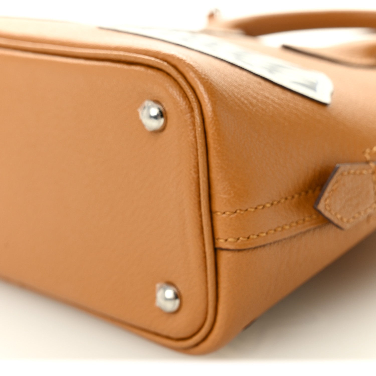 Hermes Chevre Mysore Pique Colle Mini 1923 Bolide Caramel Multicolor 10 of 10