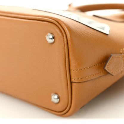 Hermes Chevre Mysore Pique Colle Mini 1923 Bolide Caramel Multicolor 10 of 10