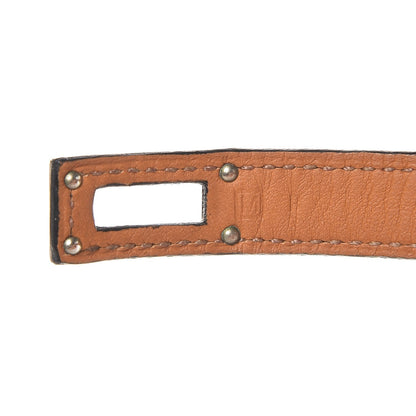 Hermes Chamonix Kelly Double Tour Bracelet S Chocolate 6 of 8