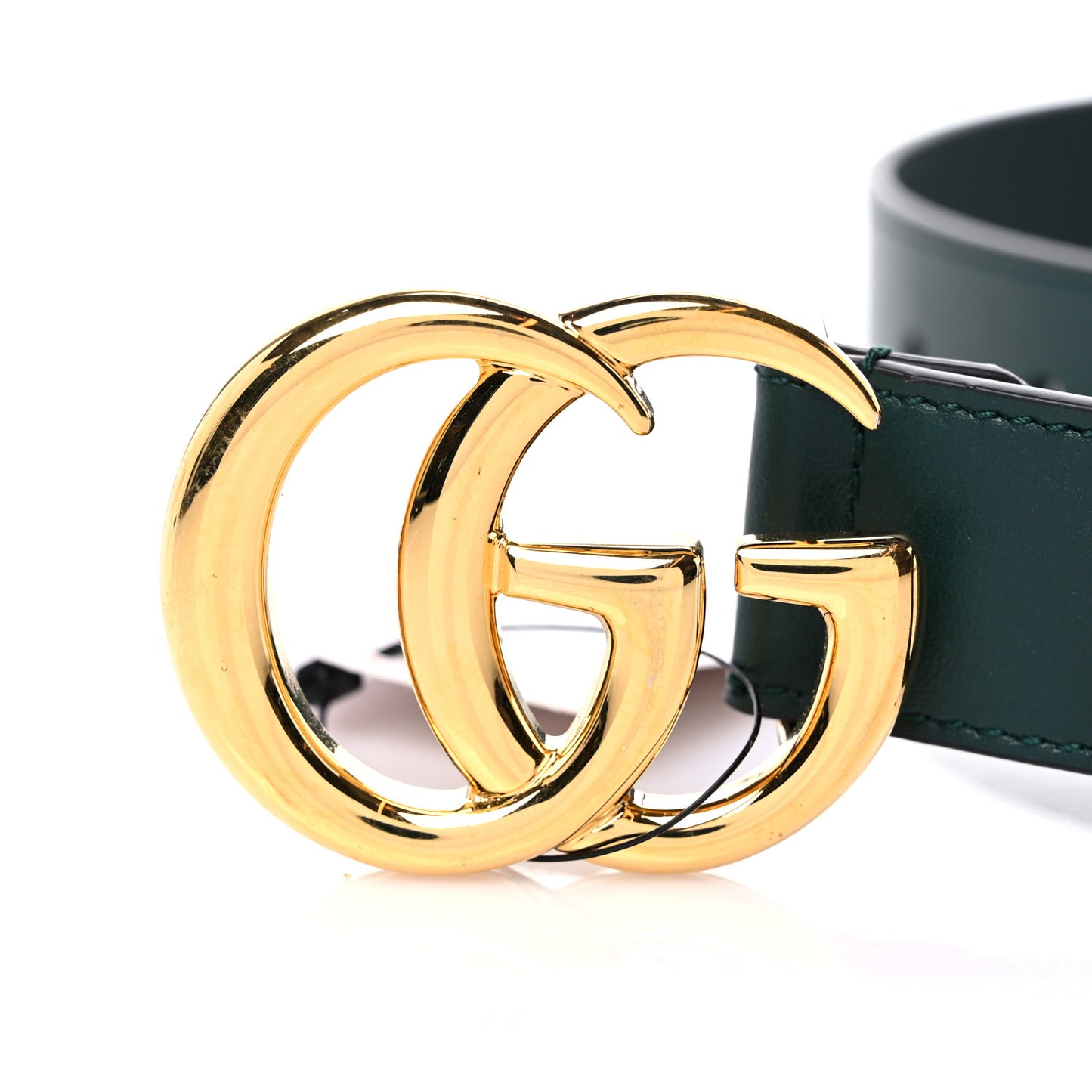 Plutone Calfskin Double G 30mm Belt 70 28 Verde