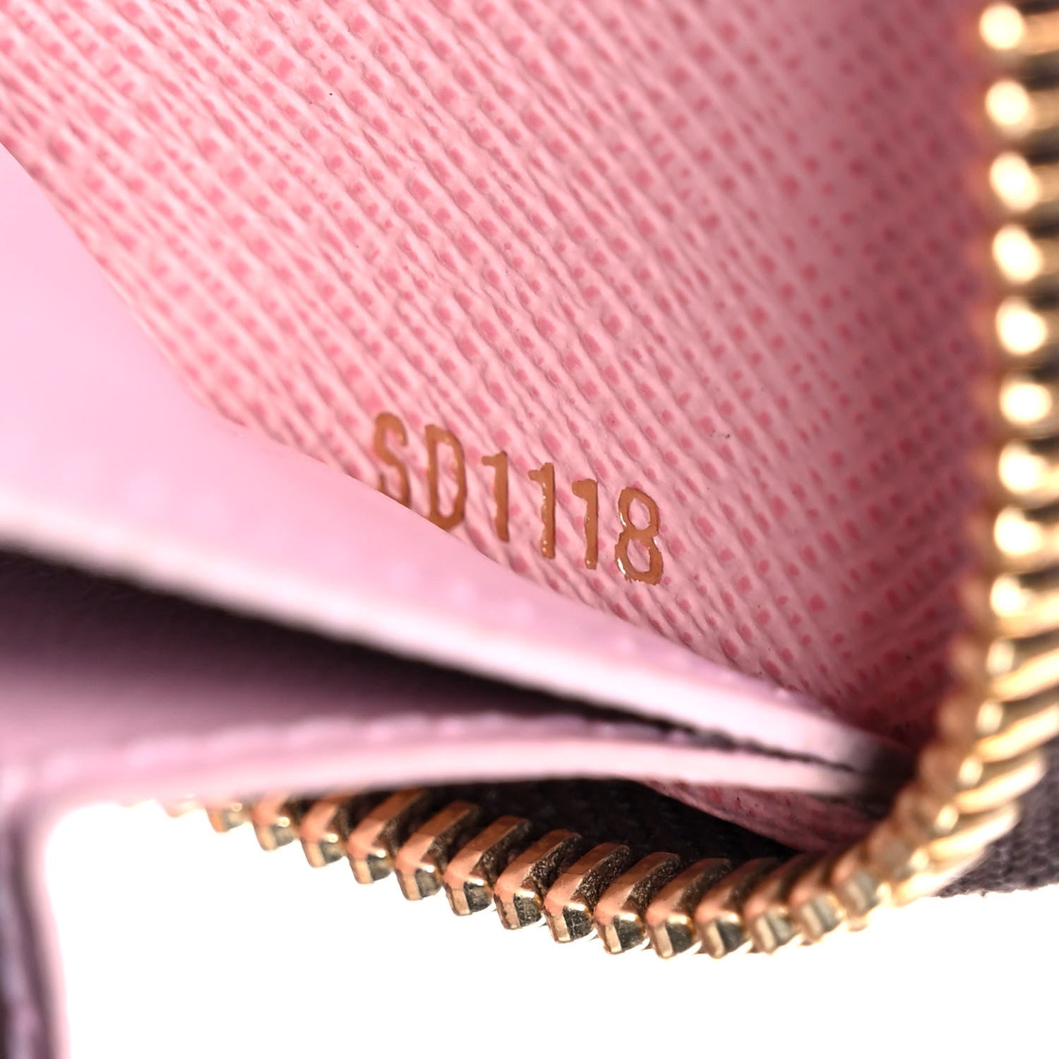 Louis Vuitton Monogram Clemence Wallet Rose Ballerine 7 of 15
