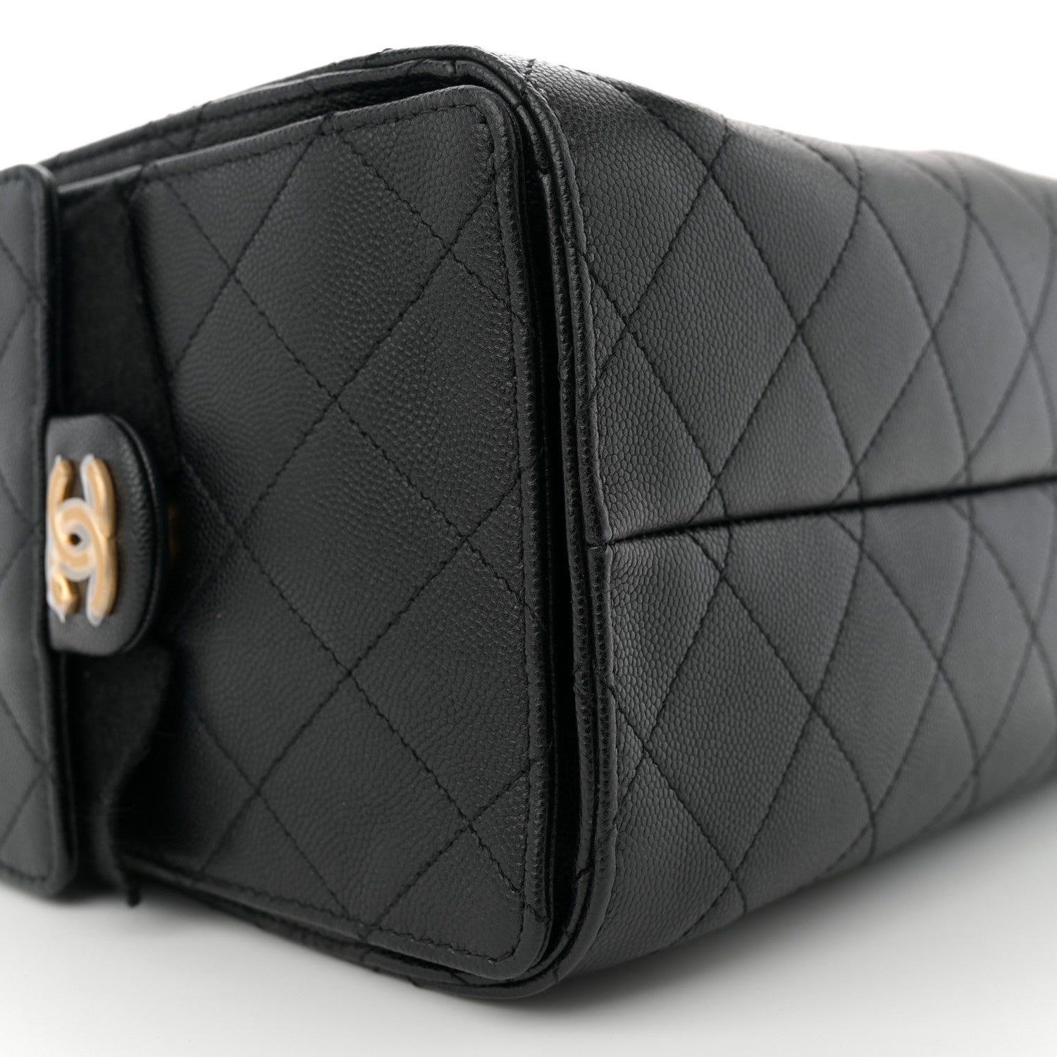 Chanel Caviar Quilted Small Chanel 25 Handbag Black 9 of 11