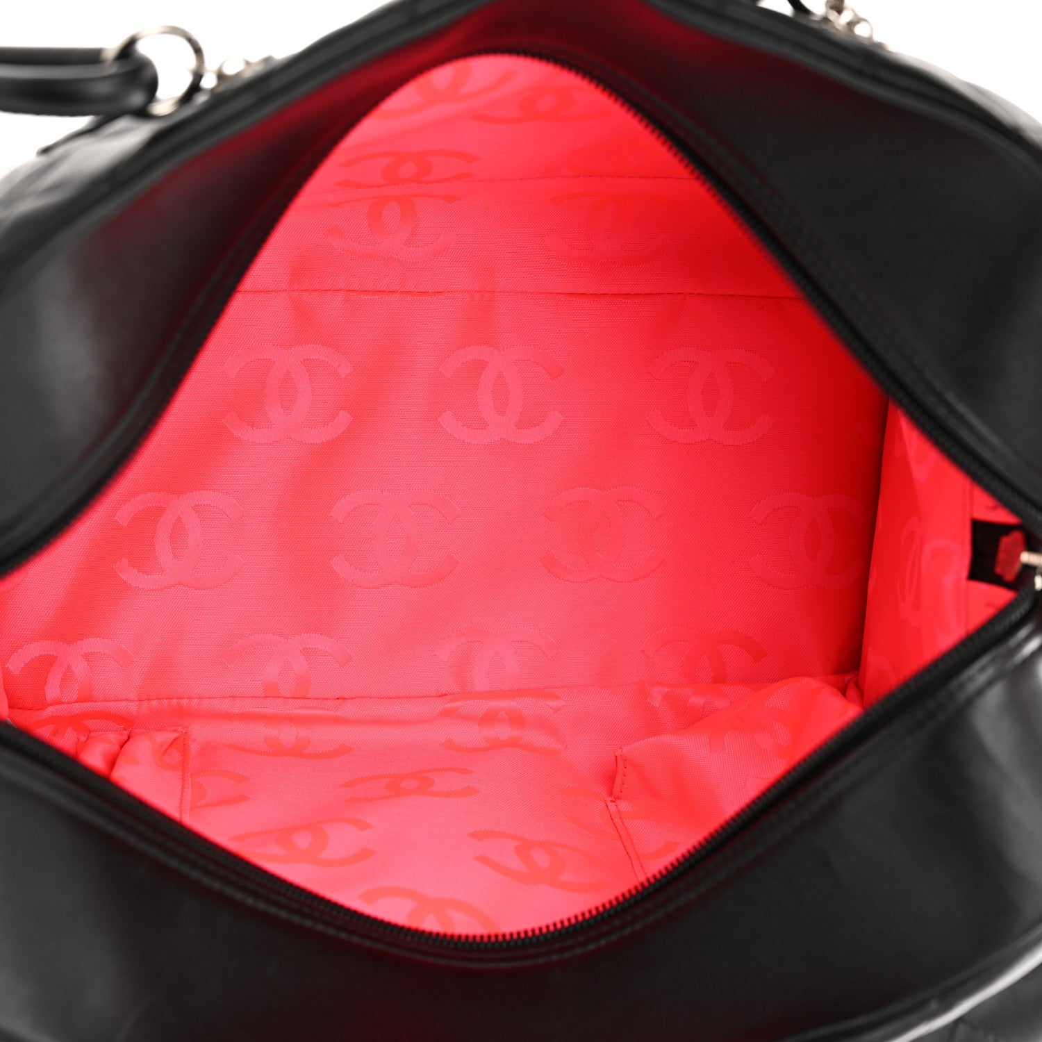 Chanel Calfskin Quilted Large Cambon Multipocket Reporter Black 5 of 9