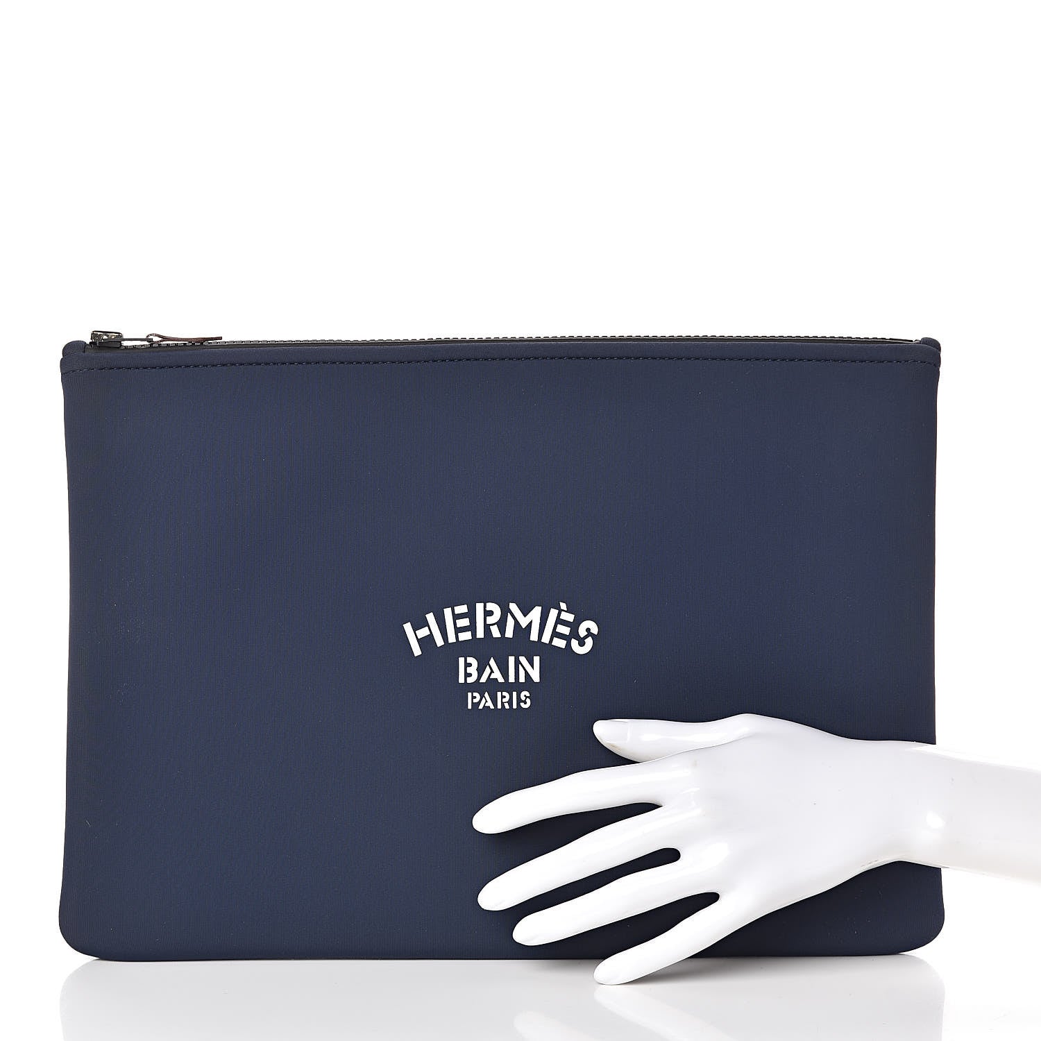 Hermes Neoprene Neobain Large Case Bleu 2 of 6