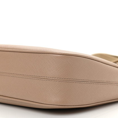 Prada Saffiano Re-Edition 2005 Shoulder Bag Cammeo Beige 12 of 12