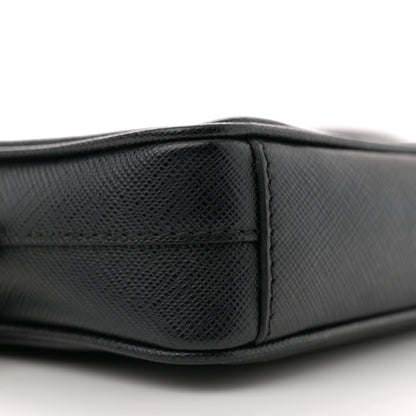 Prada Saffiano Mini Camera Crossbody Bag Black 9 of 10
