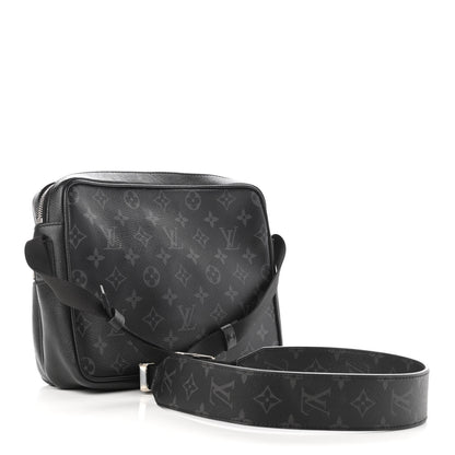 Louis Vuitton Taiga Monogram Eclipse Outdoor Messenger Black 3 of 10