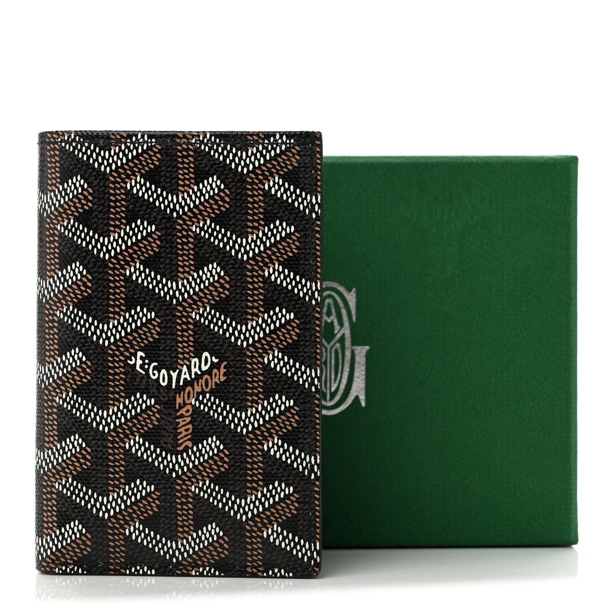 Goyard Goyardine Saint Pierre Card Holder Black 8 of 8