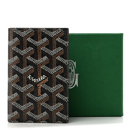 Goyard Goyardine Saint Pierre Card Holder Black 8 of 8