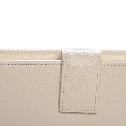 Gucci Calfskin Studded Soho Continental Wallet White 21 of 26
