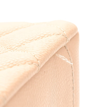 Chanel Caviar Quilted Grand Shopping Tote GST Light Beige 11 of 11