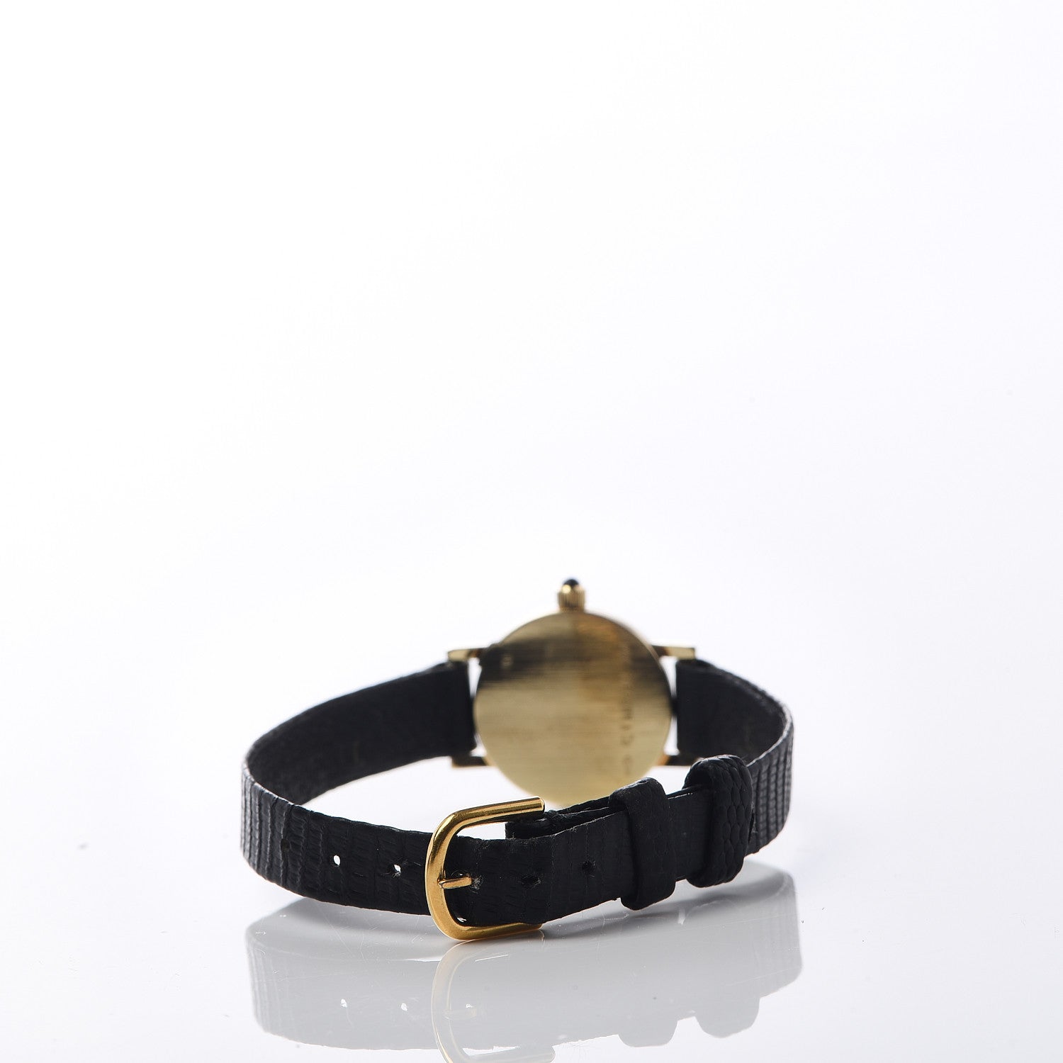 Tiffany 14K Yellow Gold Lizard 19mm Classic Quartz Watch 5 of 8