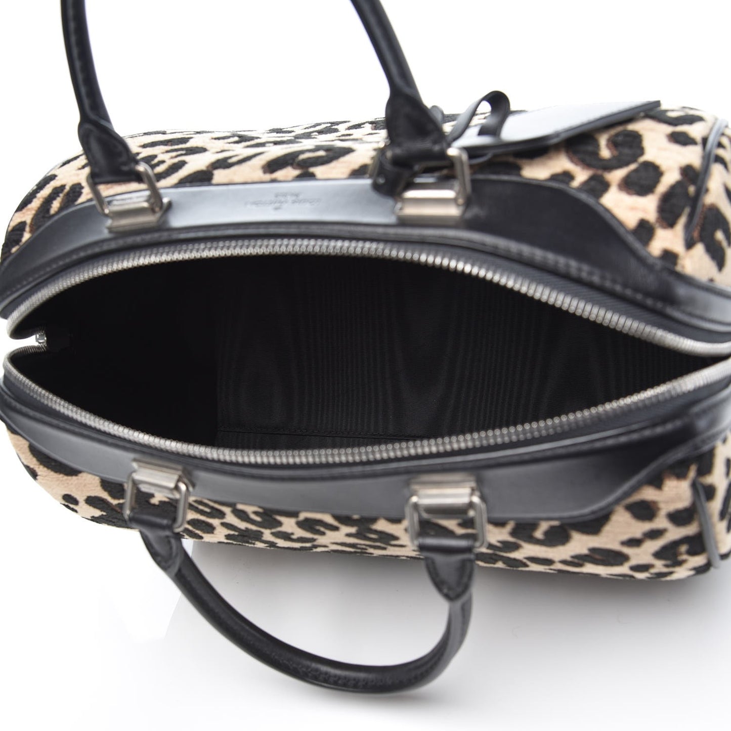Jacquard Velvet Leopard Print Stephen Sprouse Speedy