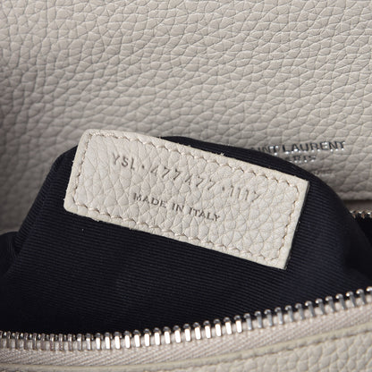 Saint Laurent Grained Calfskin Baby Sac De Jour Souple Ivory 8 of 10
