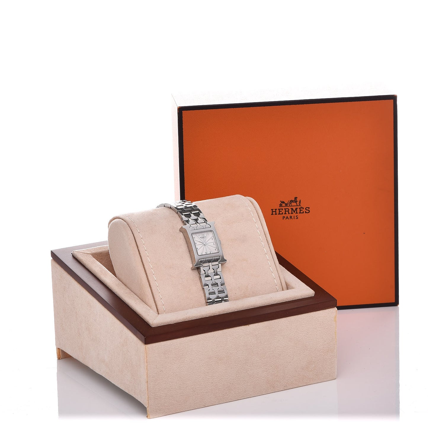 Stainless Steel 17.2mm Heure H Hour Quartz Watch
