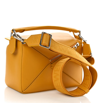 Loewe Satin Calfskin Small Puzzle Edge Bag Sunflower 2 of 8