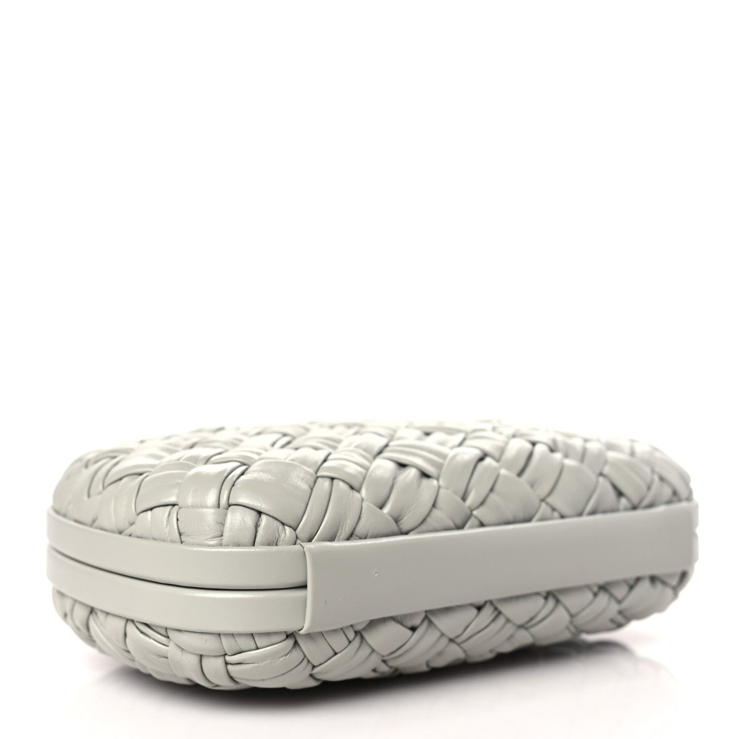 Bottega Veneta Foulard Intrecciato Minaudiere Knot Clutch 4 of 8