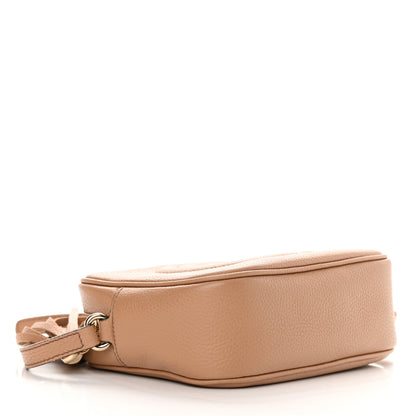 Gucci Pebbled Calfskin Small Soho Disco Bag Camelia 4 of 14