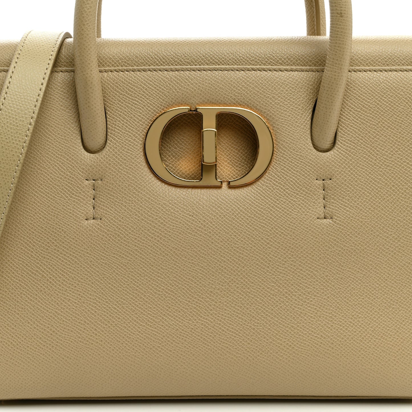 Grained Calfskin St. Honore Tote Beige