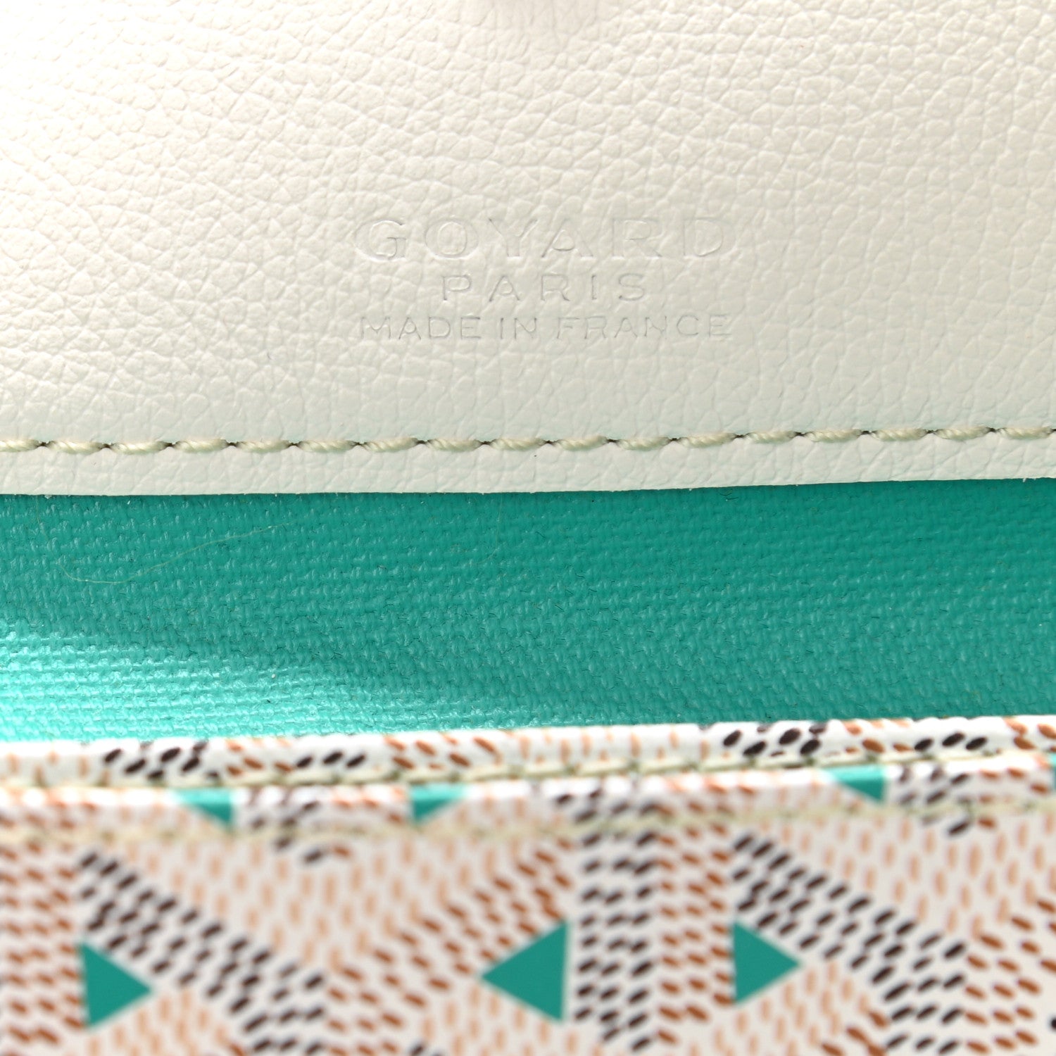 Goyard Goyardine Saint Louis Claire Voie PM White Opaline 7 of 11