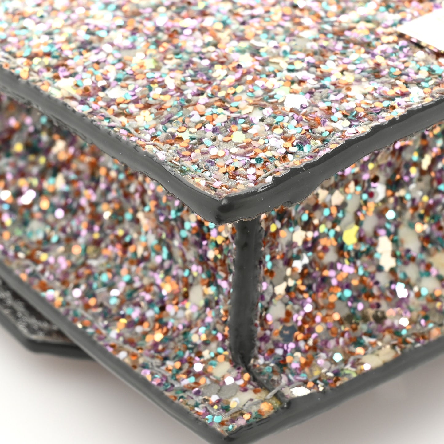 Coarse Glitter Mini Paris Crossbody Mochi