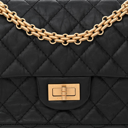 Chanel Aged Calfskin Quilted 2.55 Reissue Mini Flap Black 8 of 11