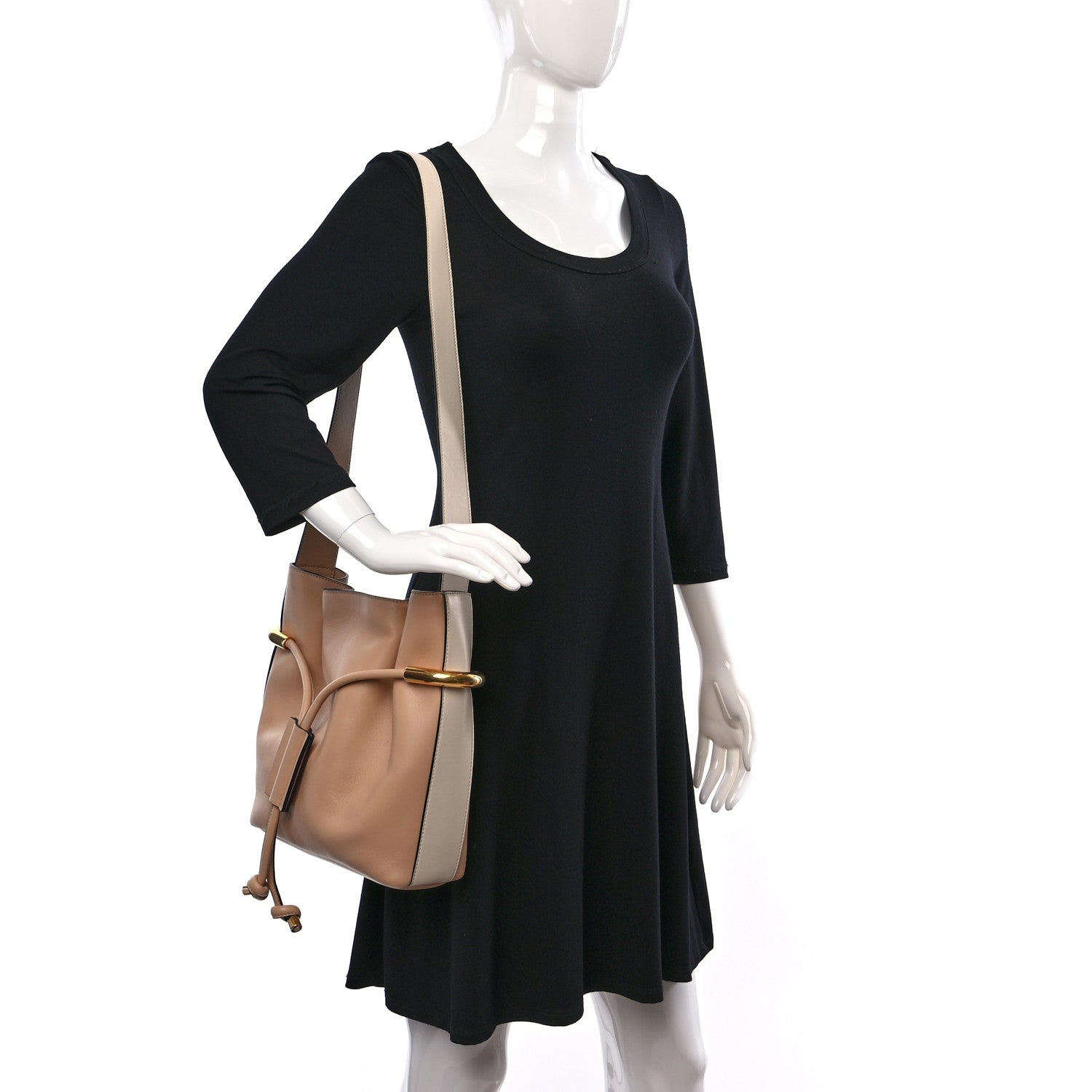 Chloe Calfskin Small Emma Drawstring Bag Blush Nude 2 of 9